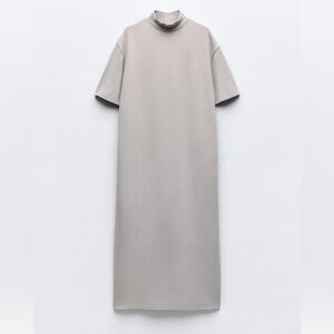 Zara Washed Interlock Dress